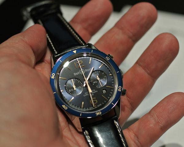 ベル＆ロス スーパーコピー BELL&ROSS ヴィンテージ BR123 アエロナバル BRV123-BLU-ST/SCA 時計